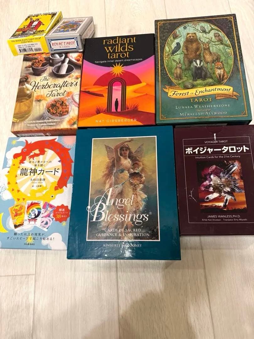 タロットカード　オラクルカード6点　おまけ×2