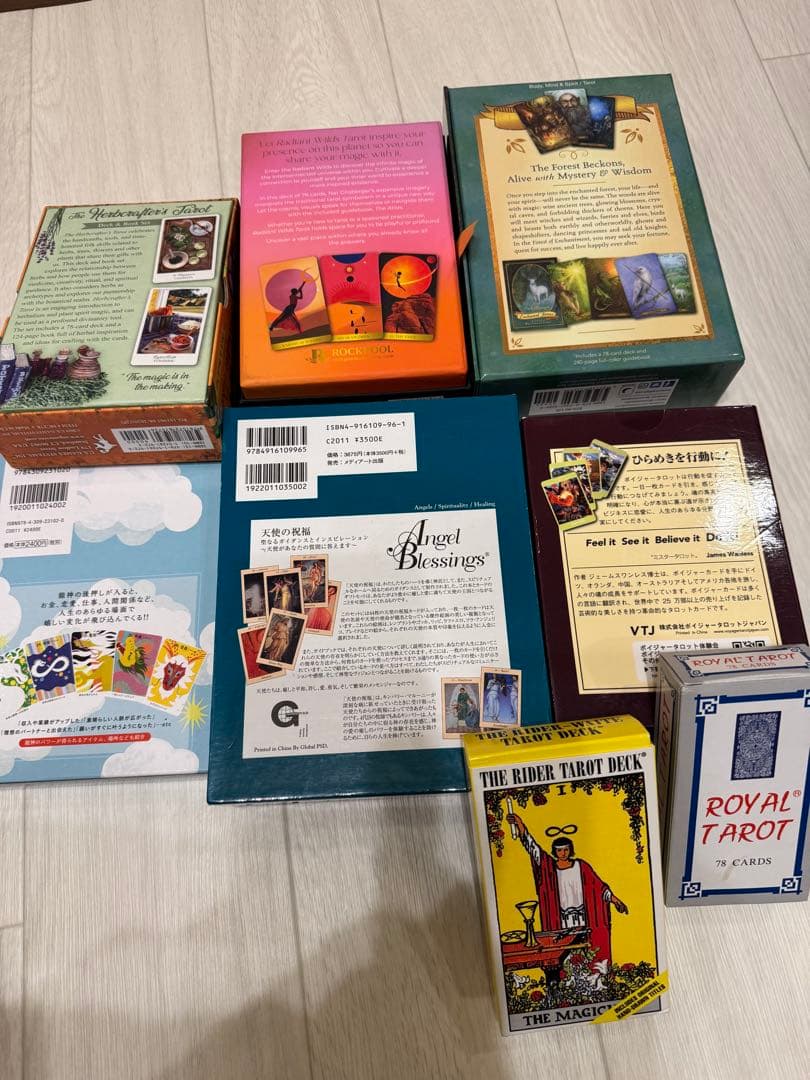 タロットカード　オラクルカード6点　おまけ×2
