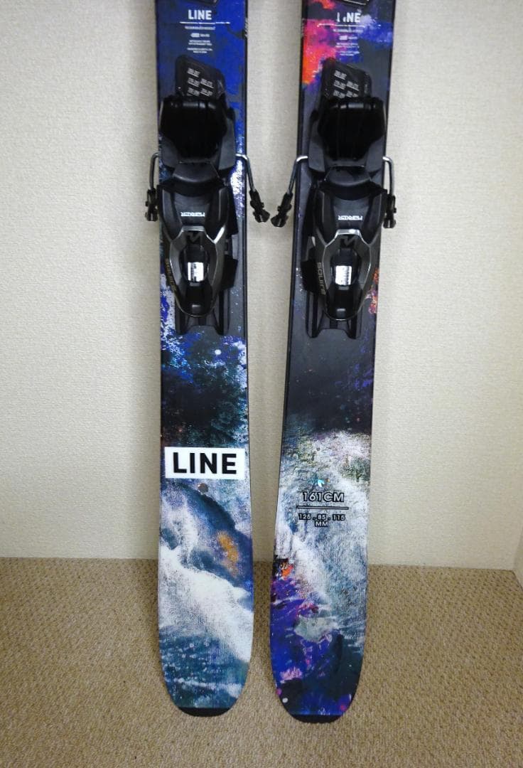 新品★LINE PANDORA 85 ビンディング付 バックカントリー　春スキー