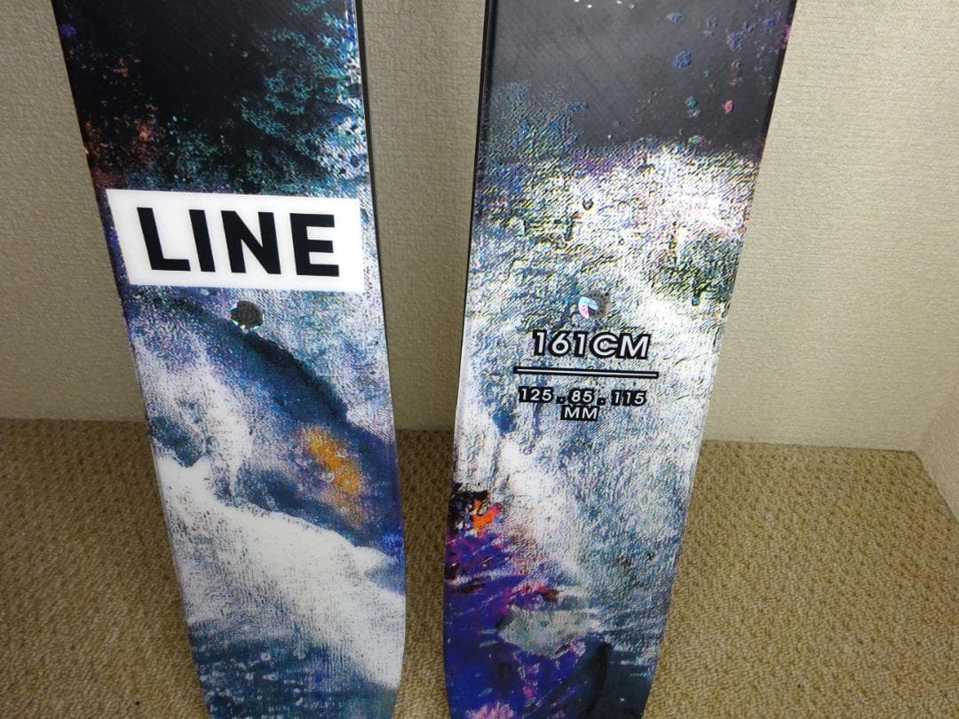 新品★LINE PANDORA 85 ビンディング付 バックカントリー　春スキー