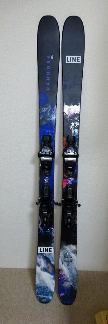 新品★LINE PANDORA 85 ビンディング付 バックカントリー　春スキー