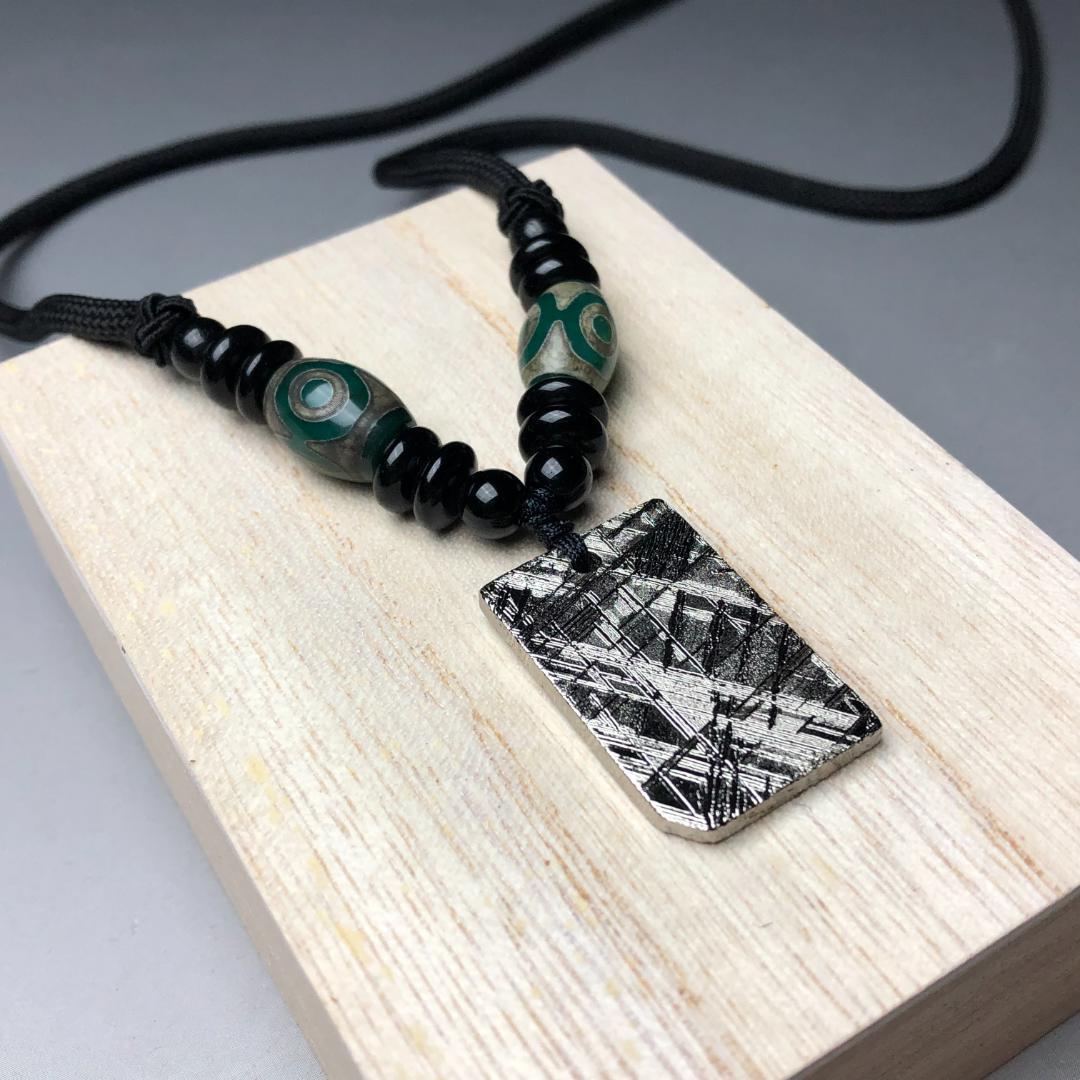 りょうすけ　ムオニオナルスタ隕石　メッキ処理済み　重さ約21ｇ