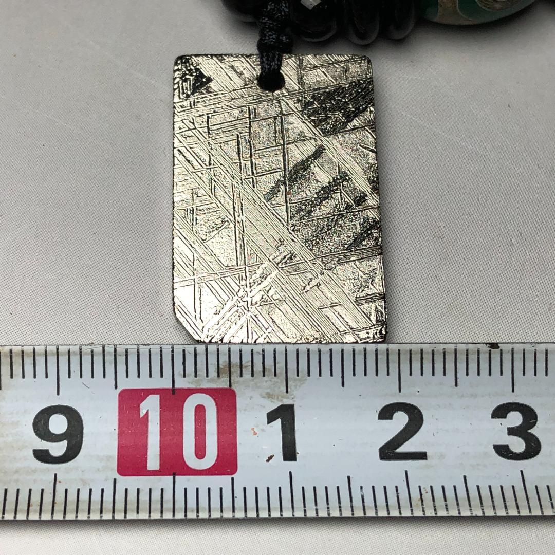 りょうすけ　ムオニオナルスタ隕石　メッキ処理済み　重さ約21ｇ
