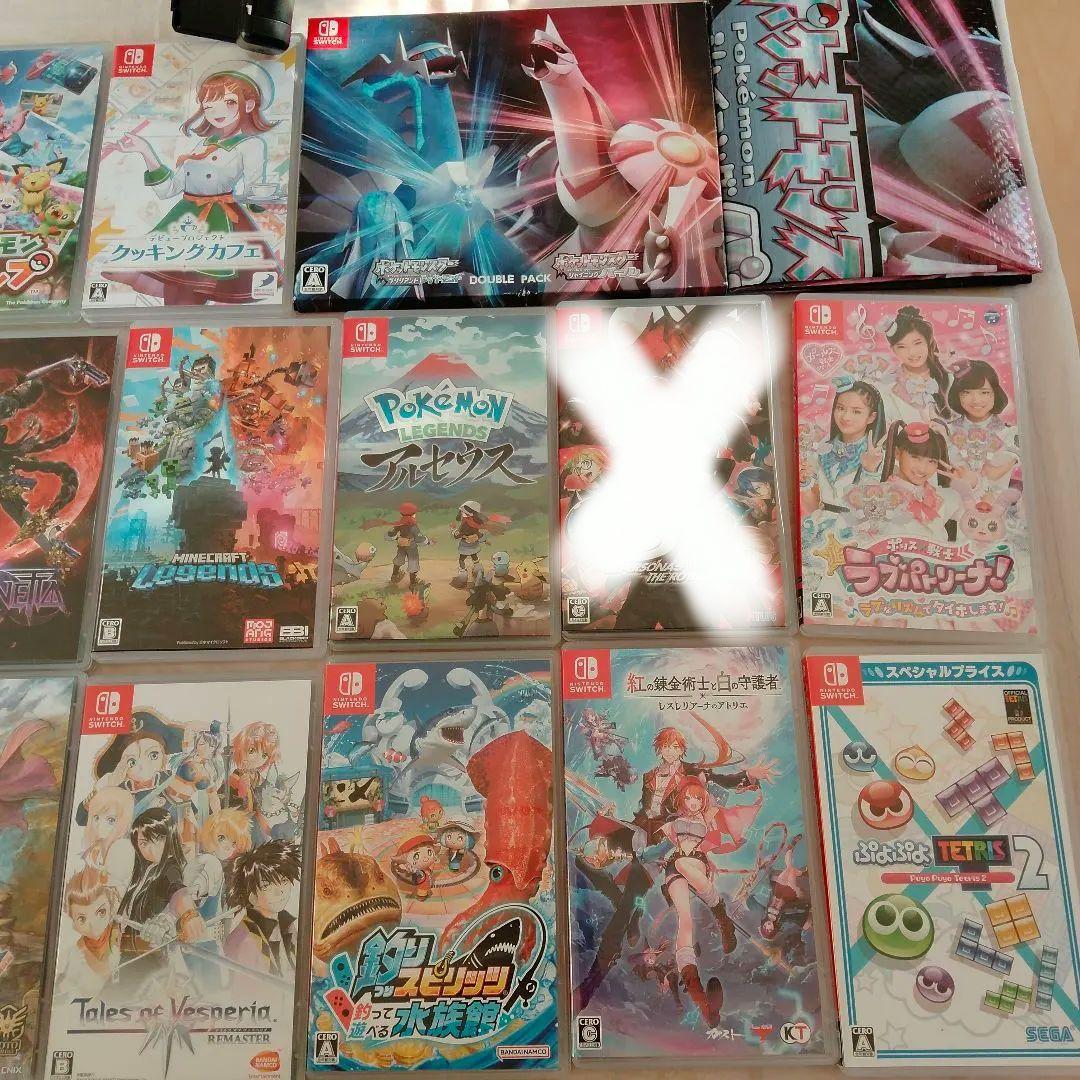 Switchソフト　２０本　ポケモン　マイクラ　ドラクエ　他