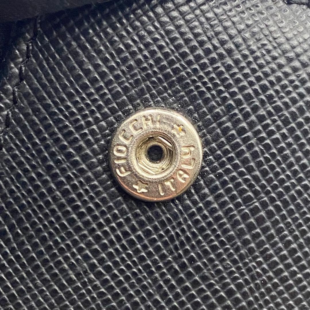 PRADA プラダ 6連 キーケース M222A ブラック サフィアーノ