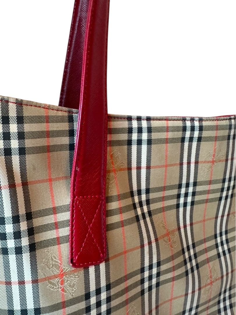 『美品』Burberry チェック柄 ショルダーバッグ，最終値下げ