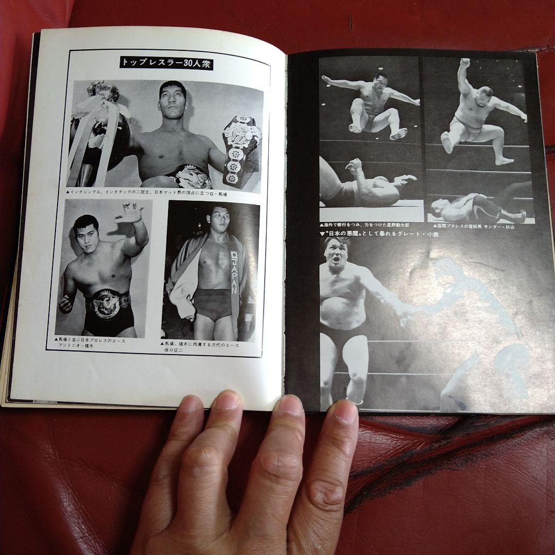プロレス年鑑 1971年度版 東京スポーツ新聞社 力道山 馬場 猪木 坂口