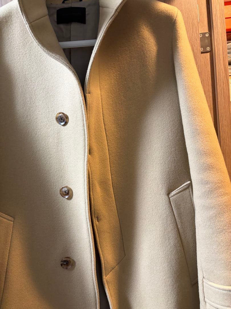 junhashimoto スタンドカラーコート