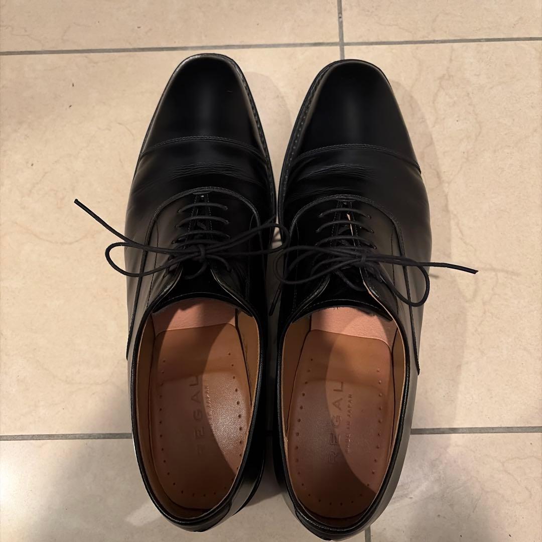 内羽ストレートチップ｜REGAL（純正シューツリー付）