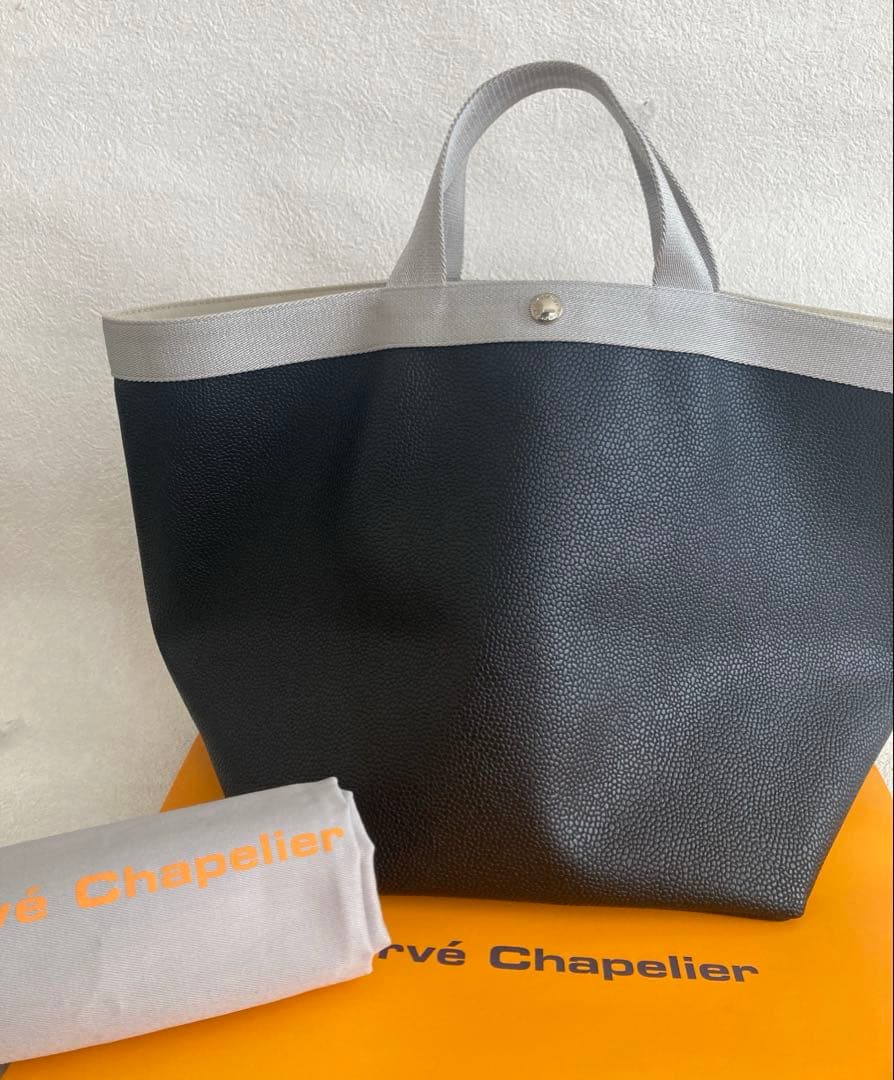 レアカラー　極美品　エルベシャプリエ 725GP ノワール　シルバー