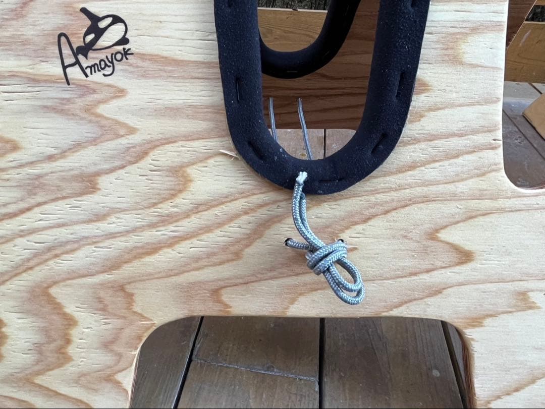 【オリジナル】サーフボードスタンド　木製　ロングボード