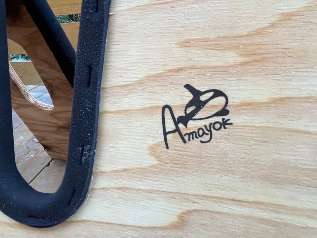 【オリジナル】サーフボードスタンド　木製　ロングボード