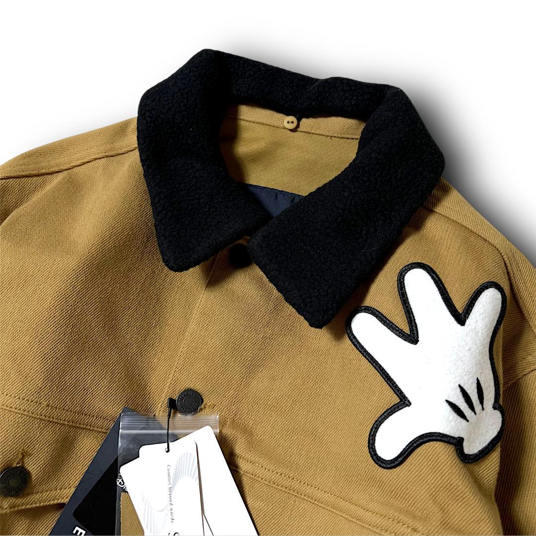 1 パーリーゲイツ 10oz ニットライクソロデニム ブルゾン キャメル系