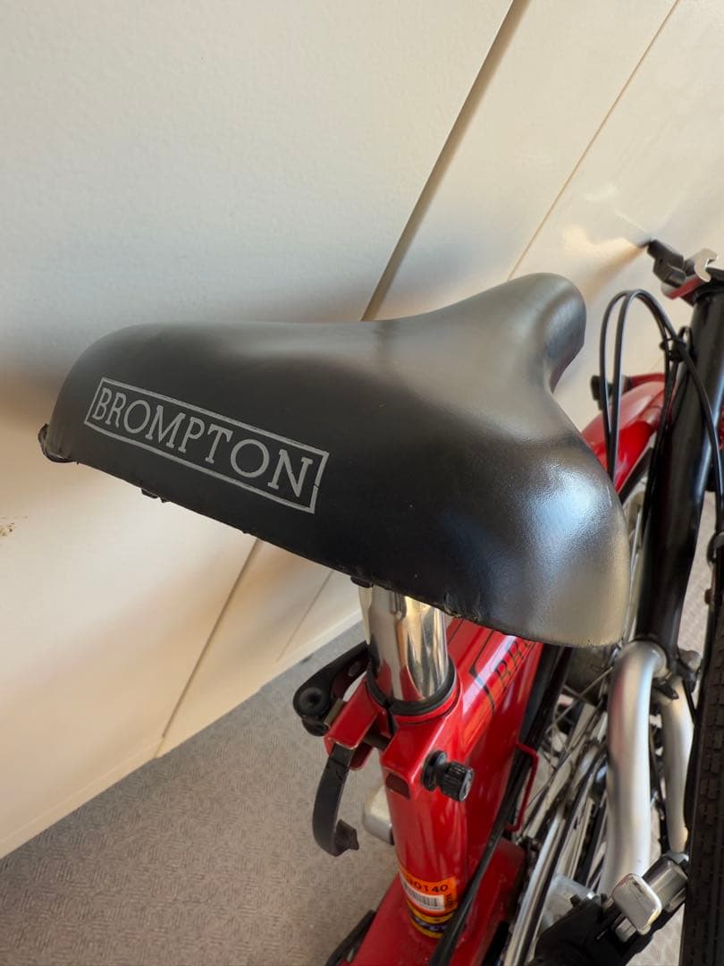 BROMPTON 折りたたみ自転車 3段変速　レッド