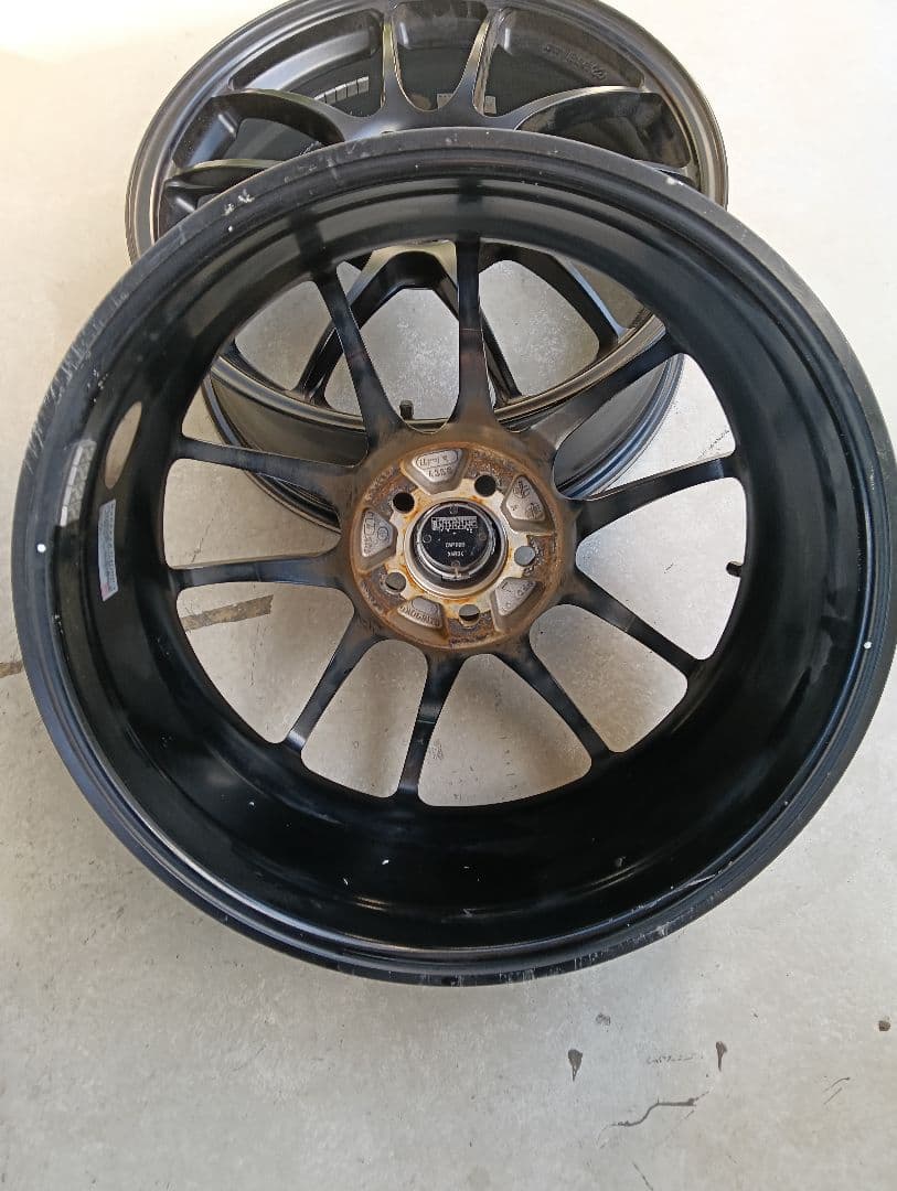 エンケイ PF01 18インチ 7J PCD100 5穴 +48 2本 送料込