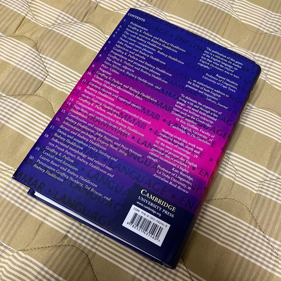 語学・辞書・学習参考書 The Cambridge Grammar of the English...