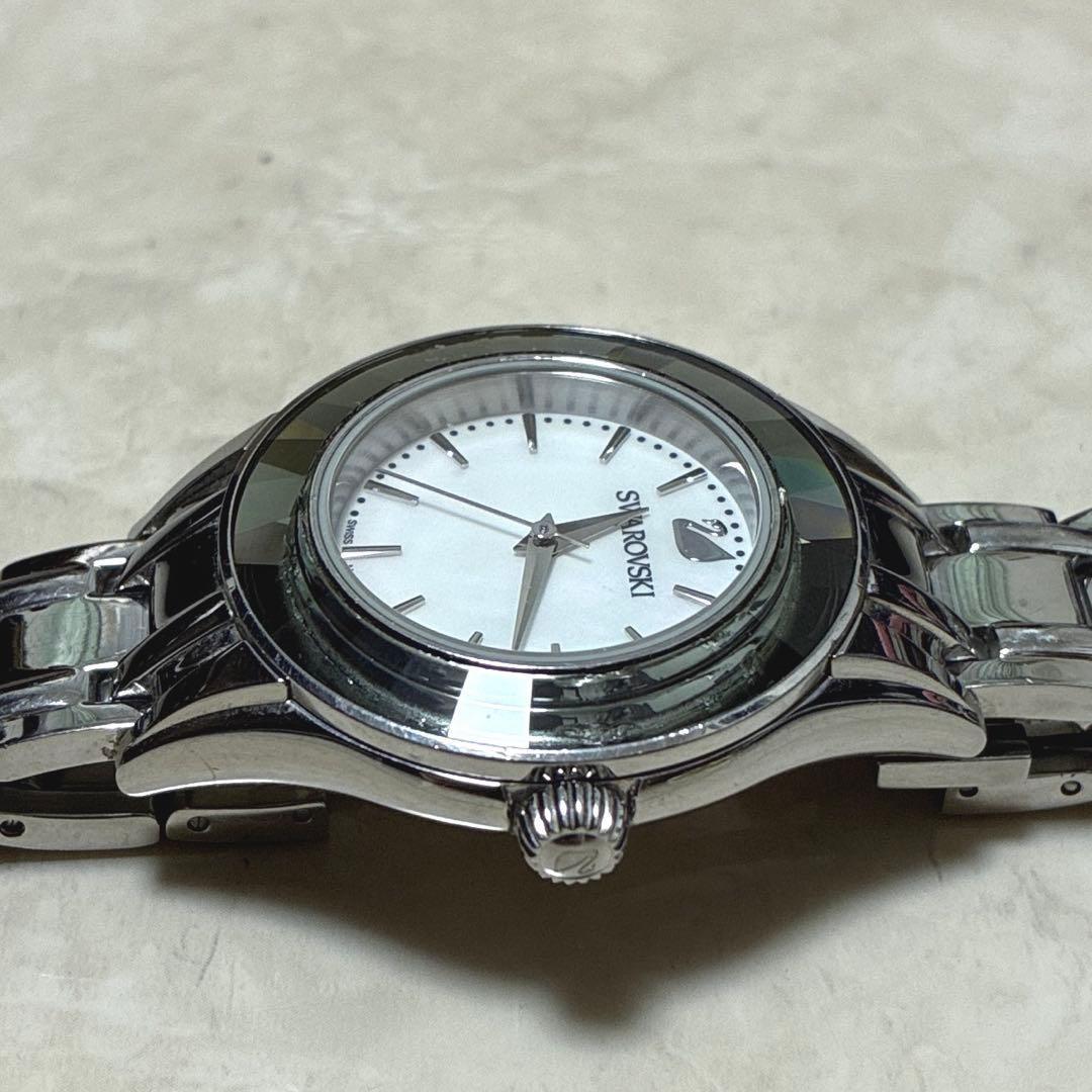 【新品電池】SWAROVSKI 腕時計 アレグリア シルバー