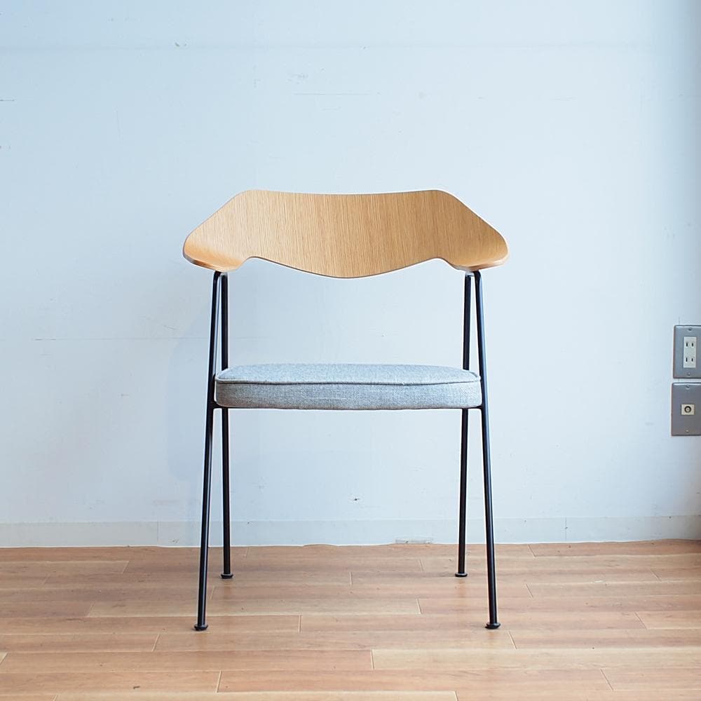 Case Furniture 675チェア オーク材×ファブリックシート