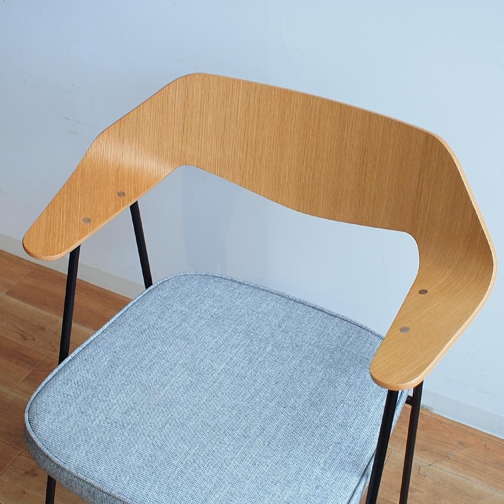 Case Furniture 675チェア オーク材×ファブリックシート