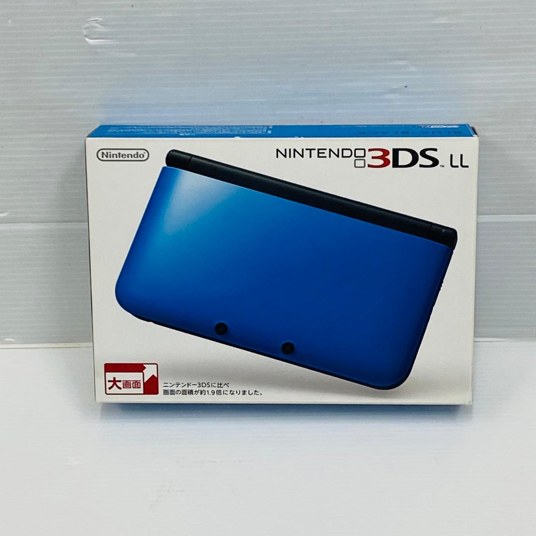 ★未使用品★極美品ニンテンドー3DS LL　ブルー×ブラック生産終了　訳