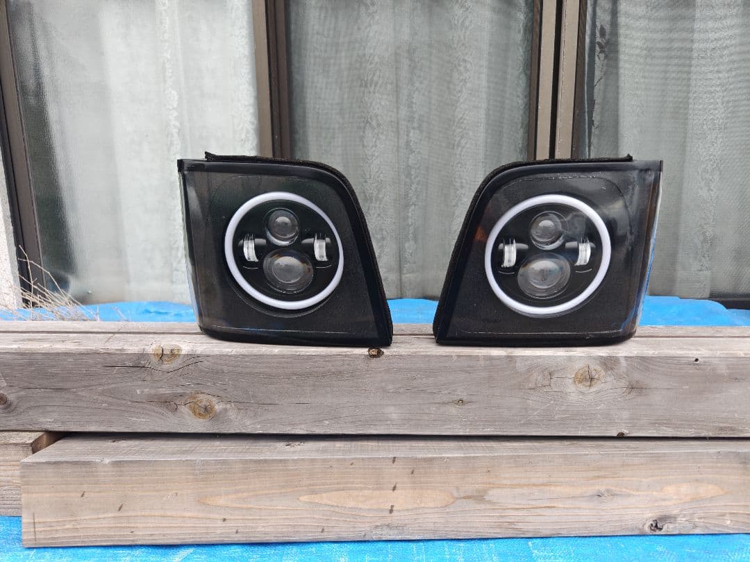 希少！サンバー用カスタムヘッドライト