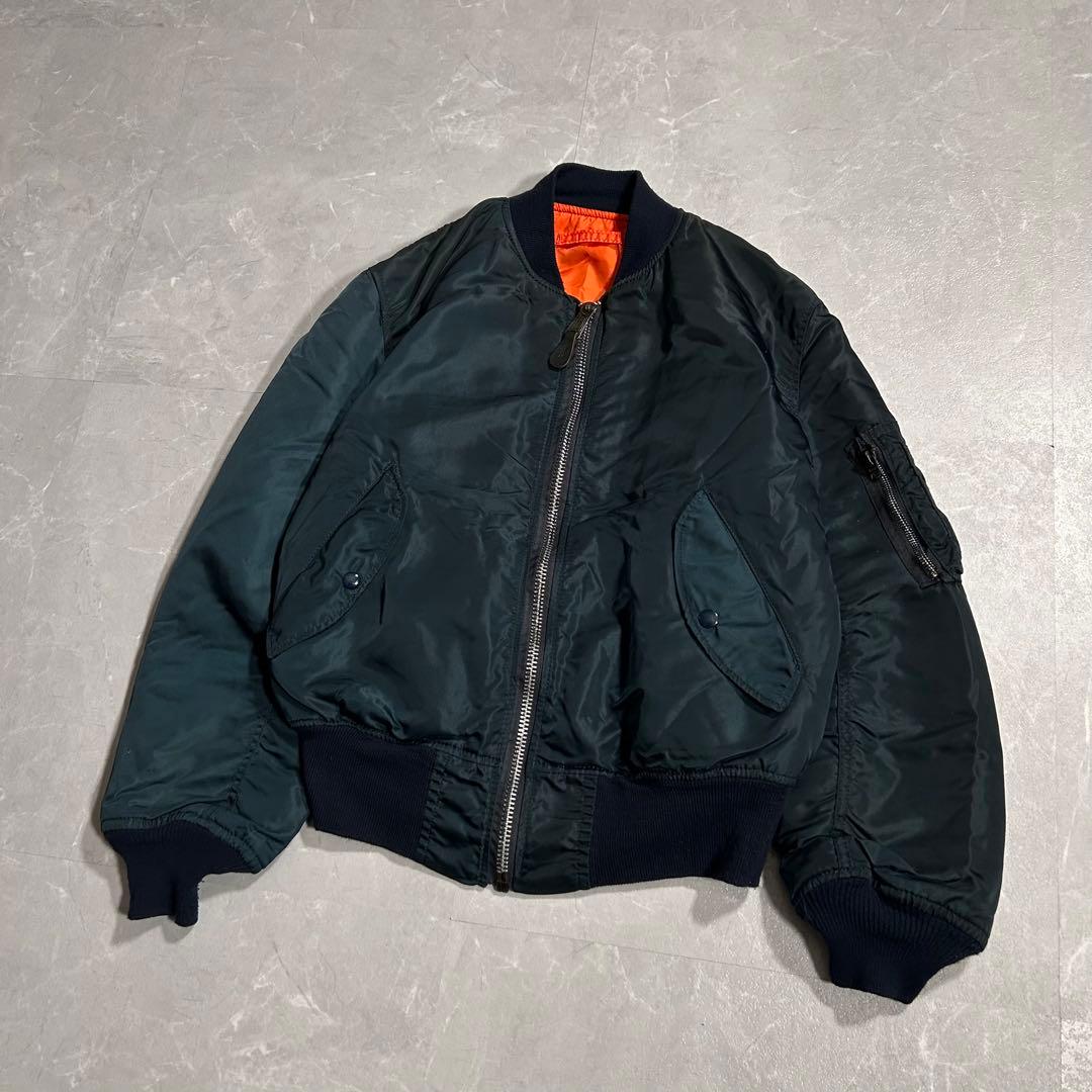 90s USA製 Alpha Industries ma-1 フライトジャケット