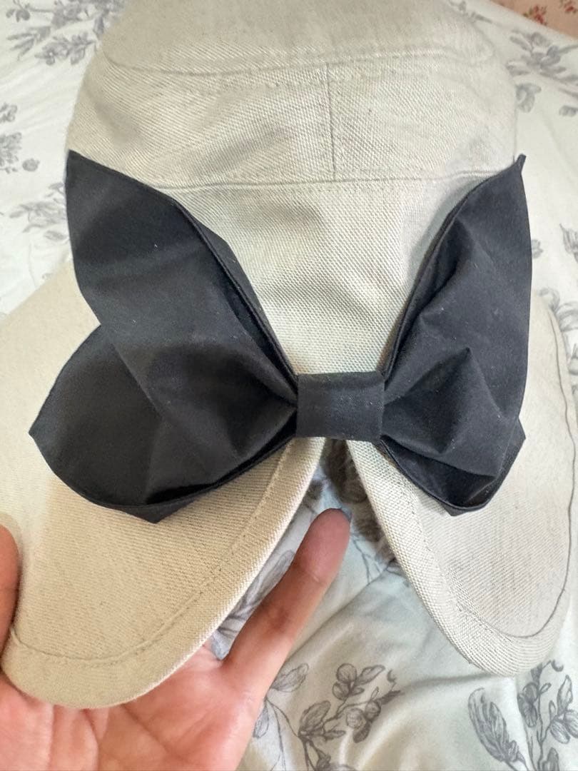 サンバリア100 リボンハット　未使用 帽子　遮光100