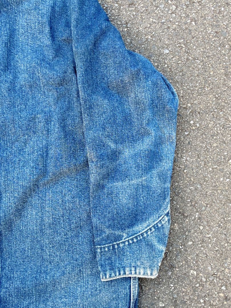 Carhartt カーハート デニム カバーオール チョアコート フェード M