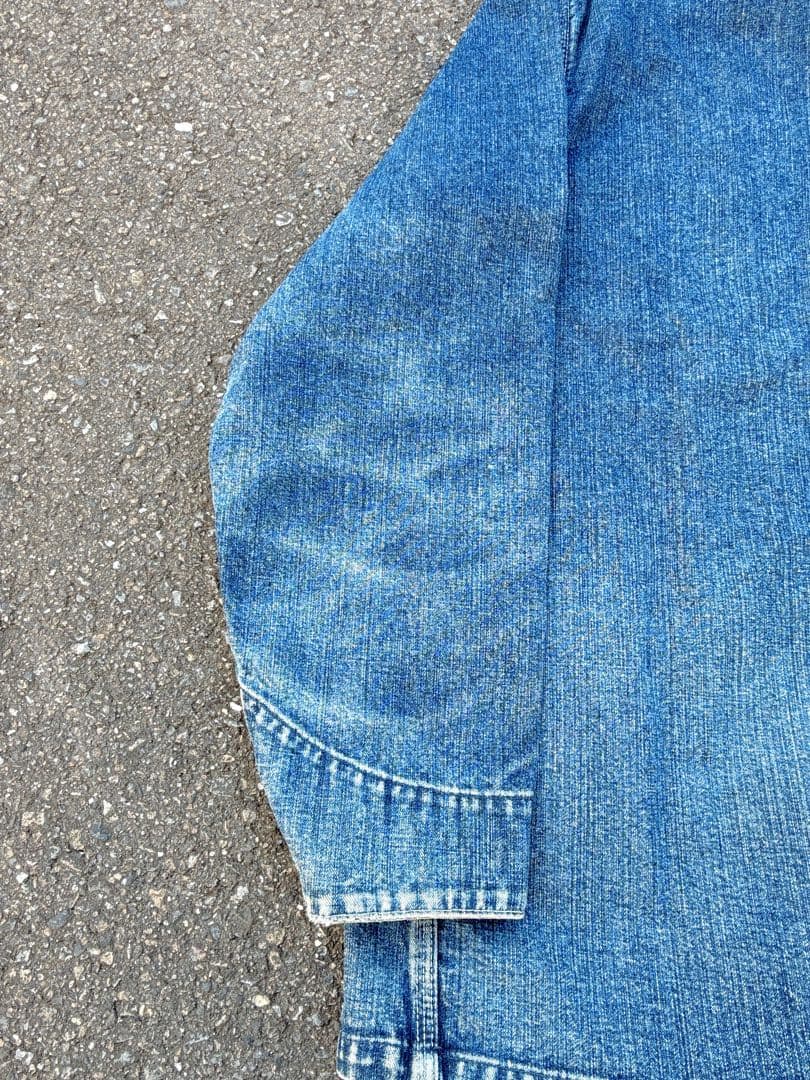 Carhartt カーハート デニム カバーオール チョアコート フェード M