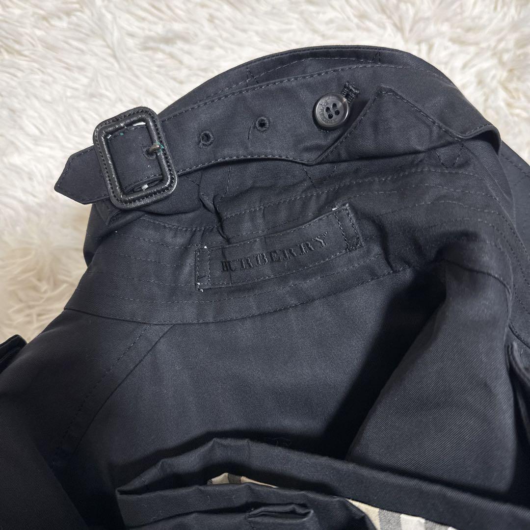 希少！ 人気✨ バーバリーロンドン トレンチコート ライナー付き 黒 38号