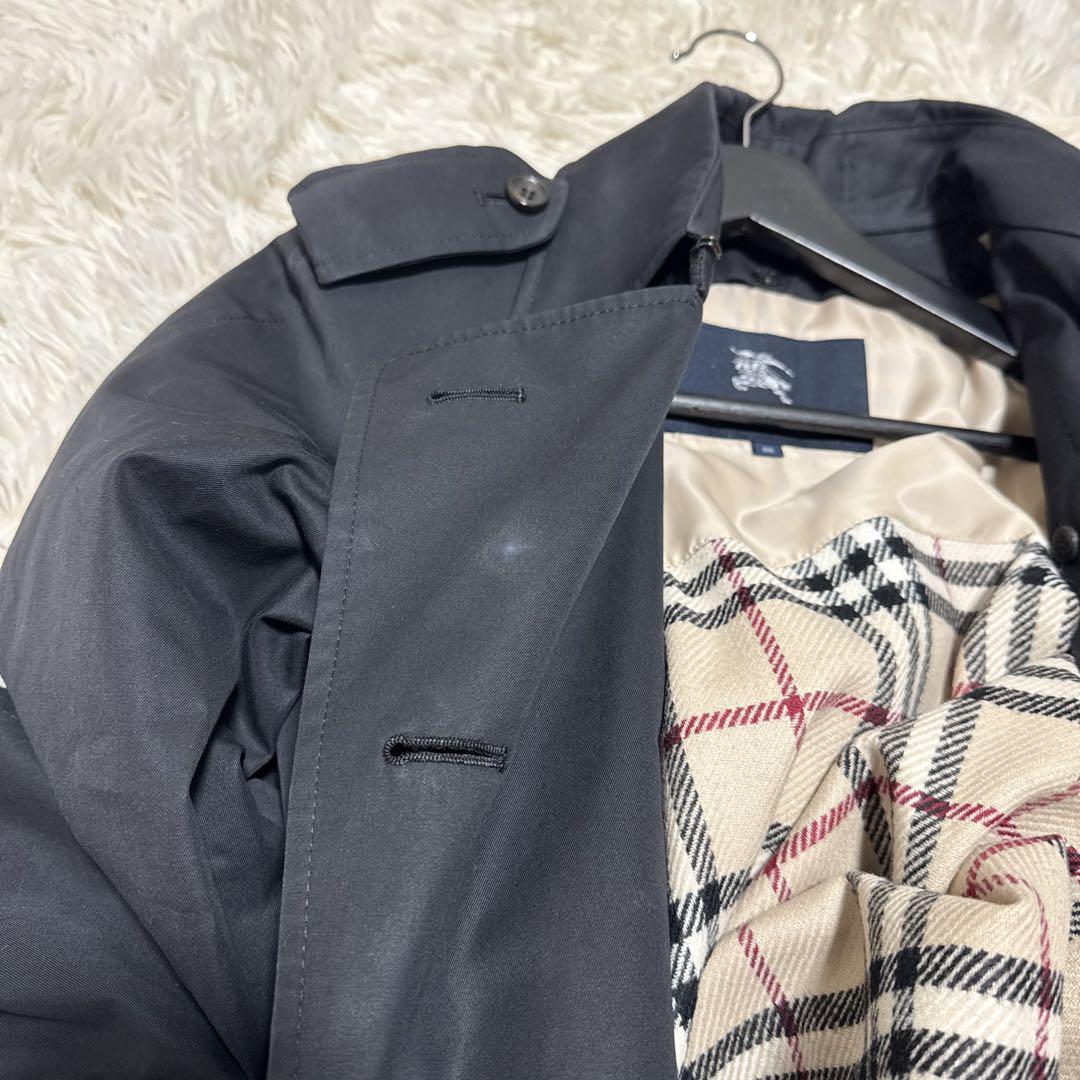 希少！ 人気✨ バーバリーロンドン トレンチコート ライナー付き 黒 38号