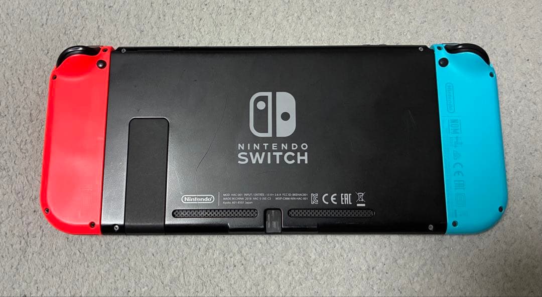 Nintendo Switch 本体 赤/青 付属品完備