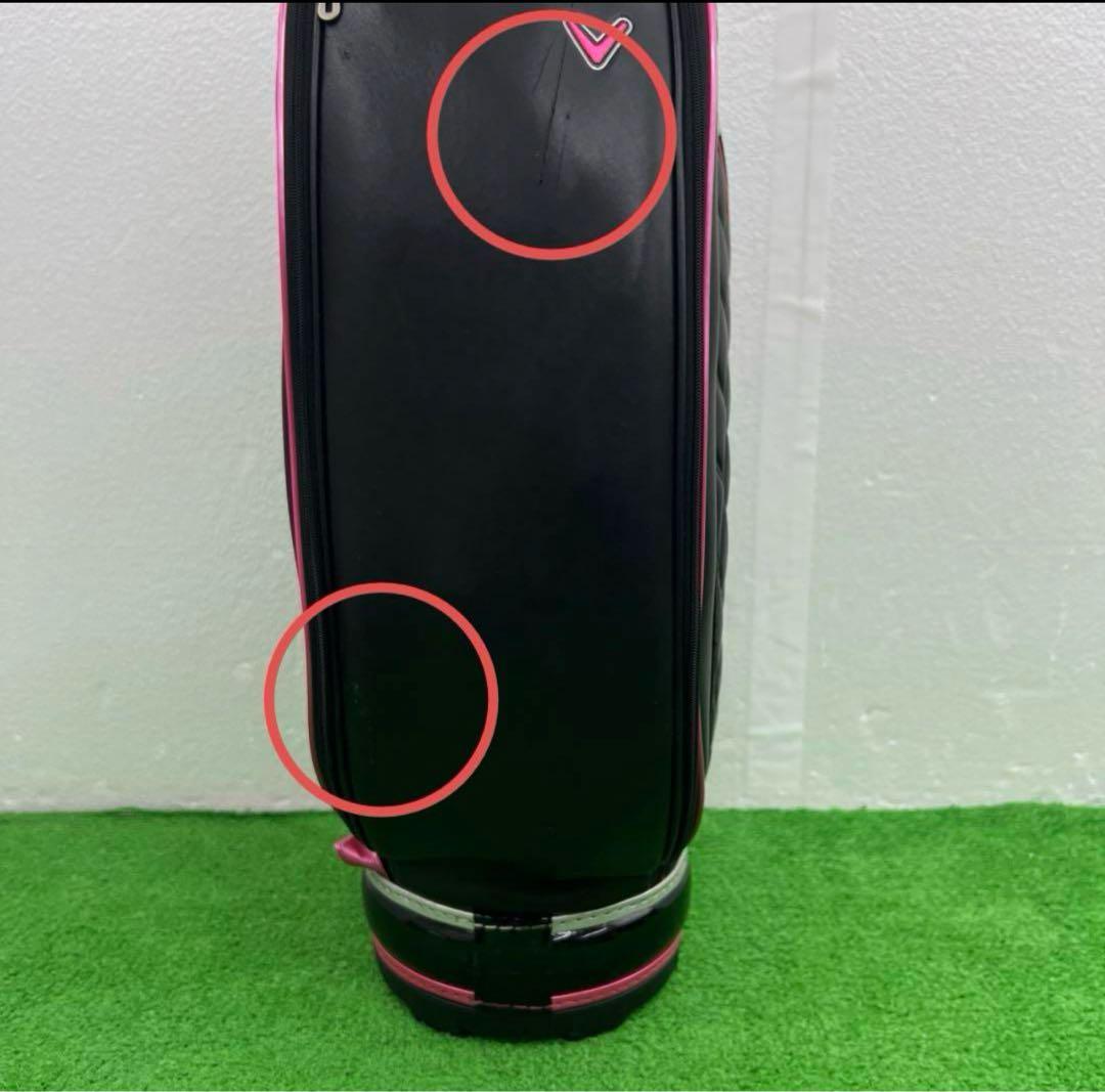 キャロウェイ Callaway キャディバッグ 8インチ　レディース　女性用