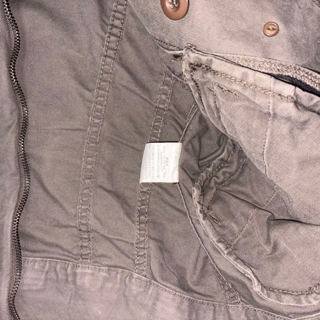 G.O.A カーキ　ジャケット　ナポレオンジャケット　ミリタリージャケッ Y2K