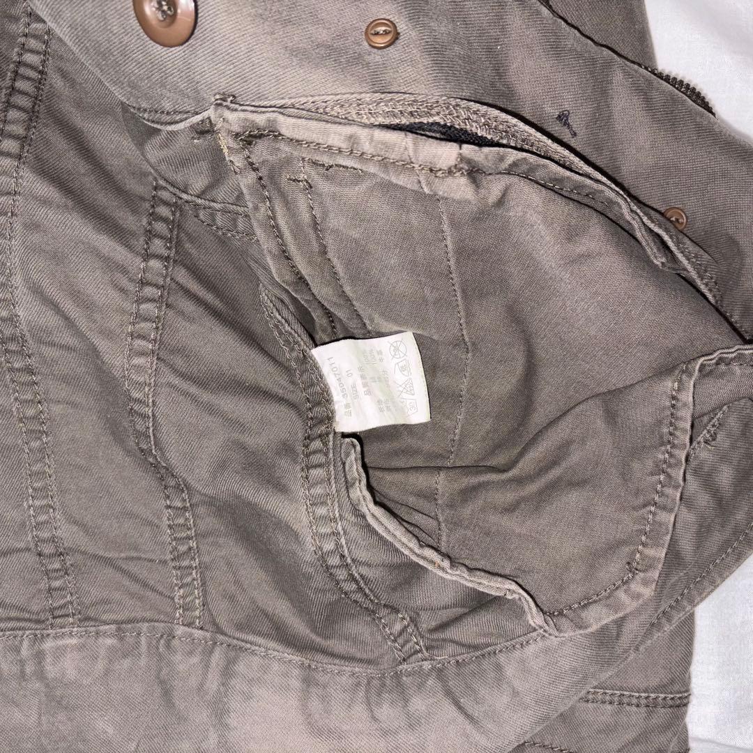 G.O.A カーキ　ジャケット　ナポレオンジャケット　ミリタリージャケッ Y2K