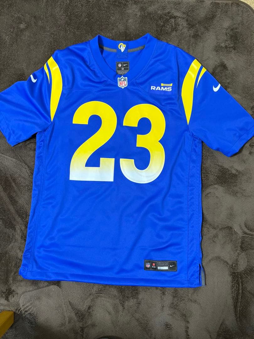 【中古】ロサンゼルス・ラムズ ウィリアムズ 23 ユニフォーム Mサイズ