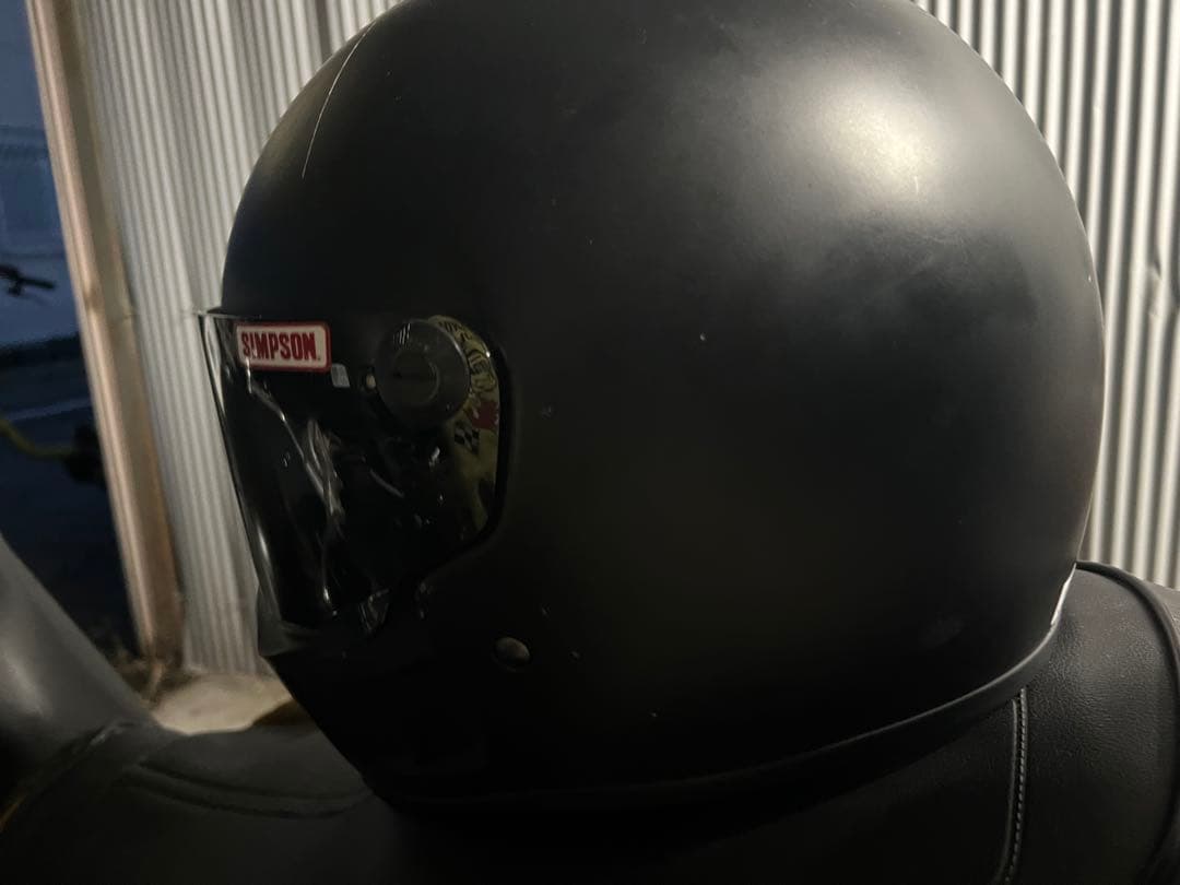 SIMPSON フルフェイスヘルメット ブラック