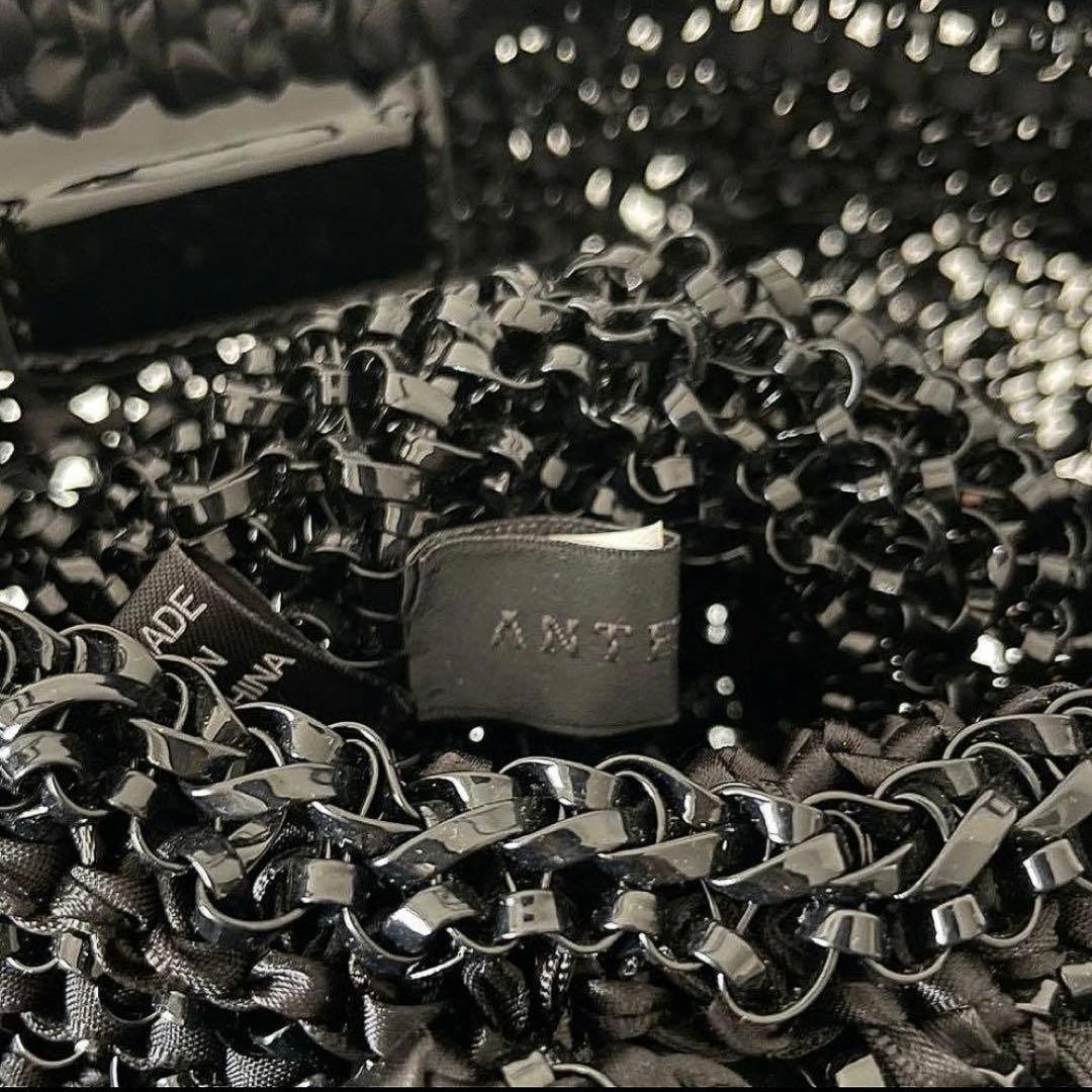 ANTEPRIMA デコラティーヴォ ブラック　リボン網込み