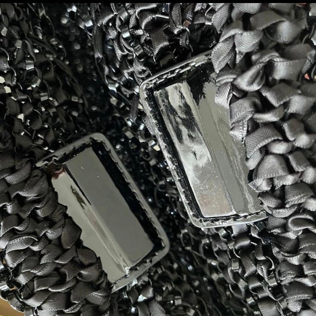 ANTEPRIMA デコラティーヴォ ブラック　リボン網込み