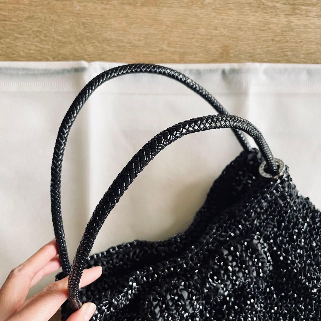 ANTEPRIMA デコラティーヴォ ブラック　リボン網込み