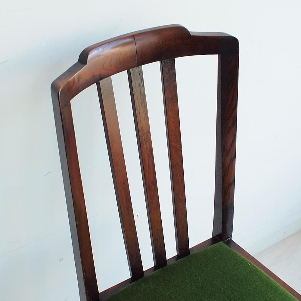 英国アンティーク バルボスレッグのダイニングチェア B オーク材 イギリス