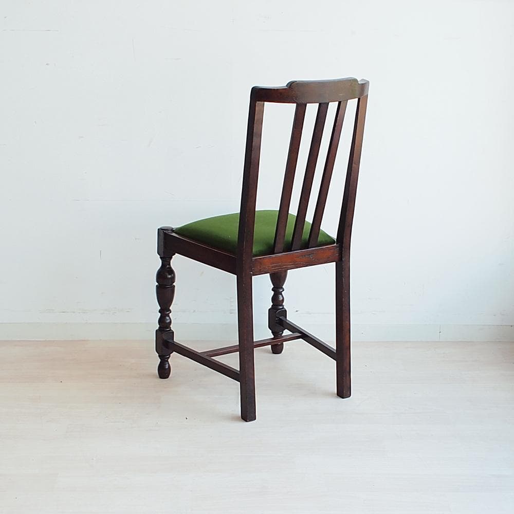 英国アンティーク バルボスレッグのダイニングチェア B オーク材 イギリス