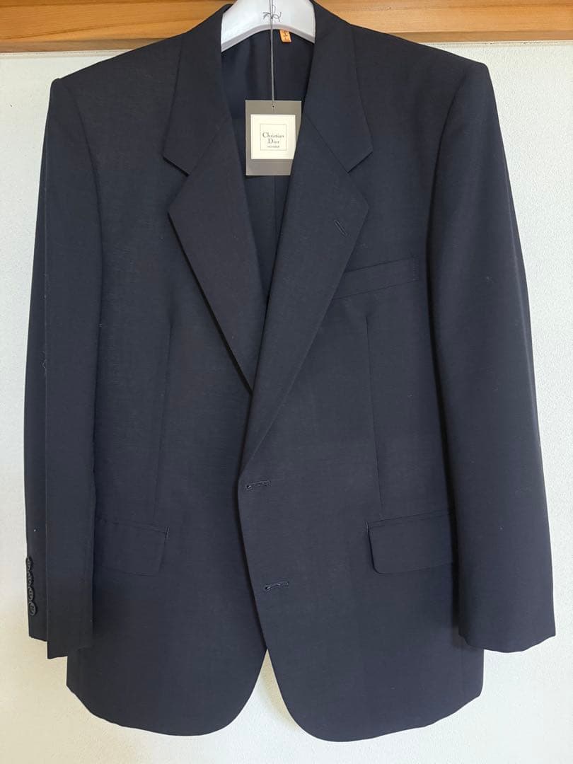 【お値下げ中】Dior MONSIEUR スーツ ネイビー AB6 裾幅補正