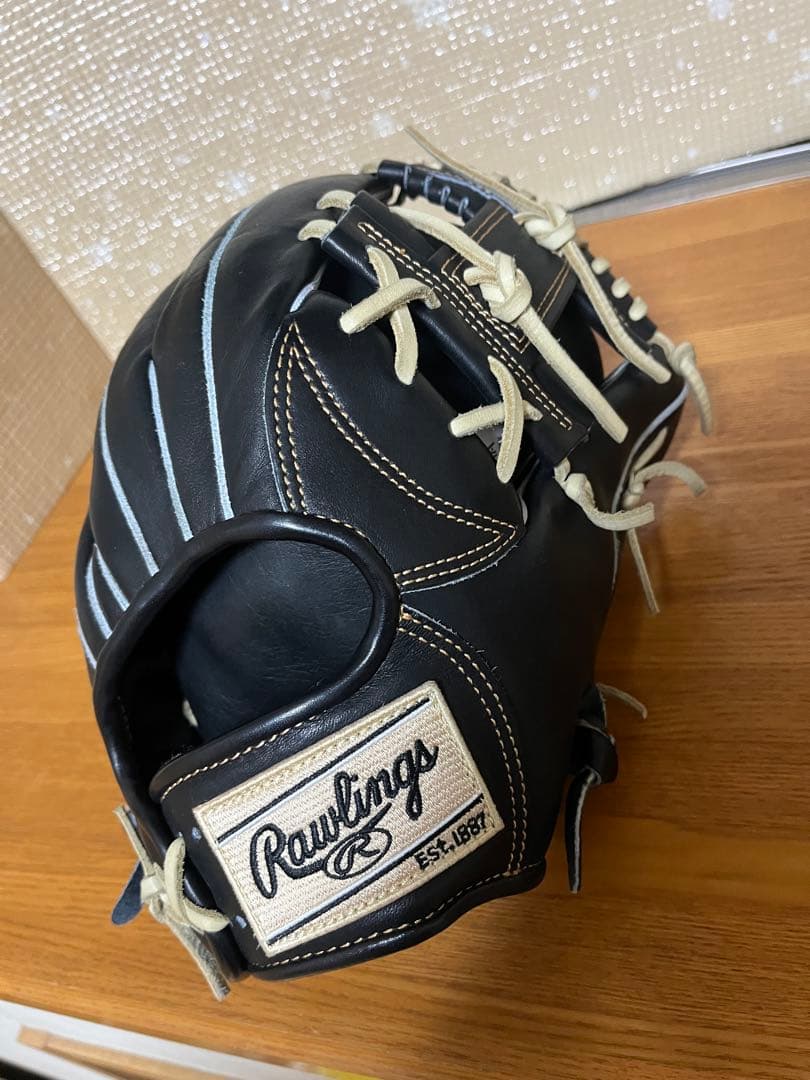 美品　Rawlings 軟式グローブ プロエクセル　フィンガーシフト