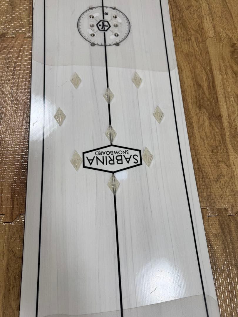 美品 SABRINA GTC 144cm スノーボード Wax済み グラトリ