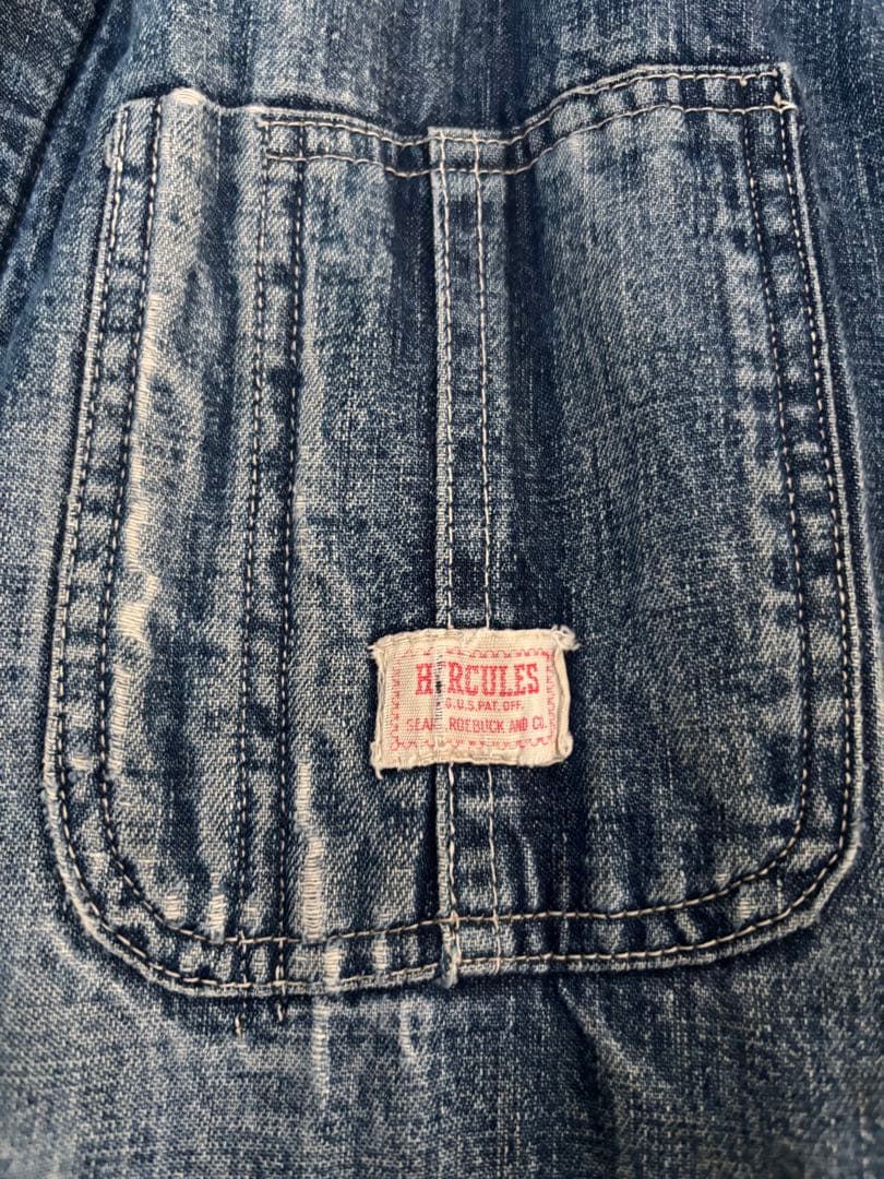 60s hercules denim coverall 襤褸
