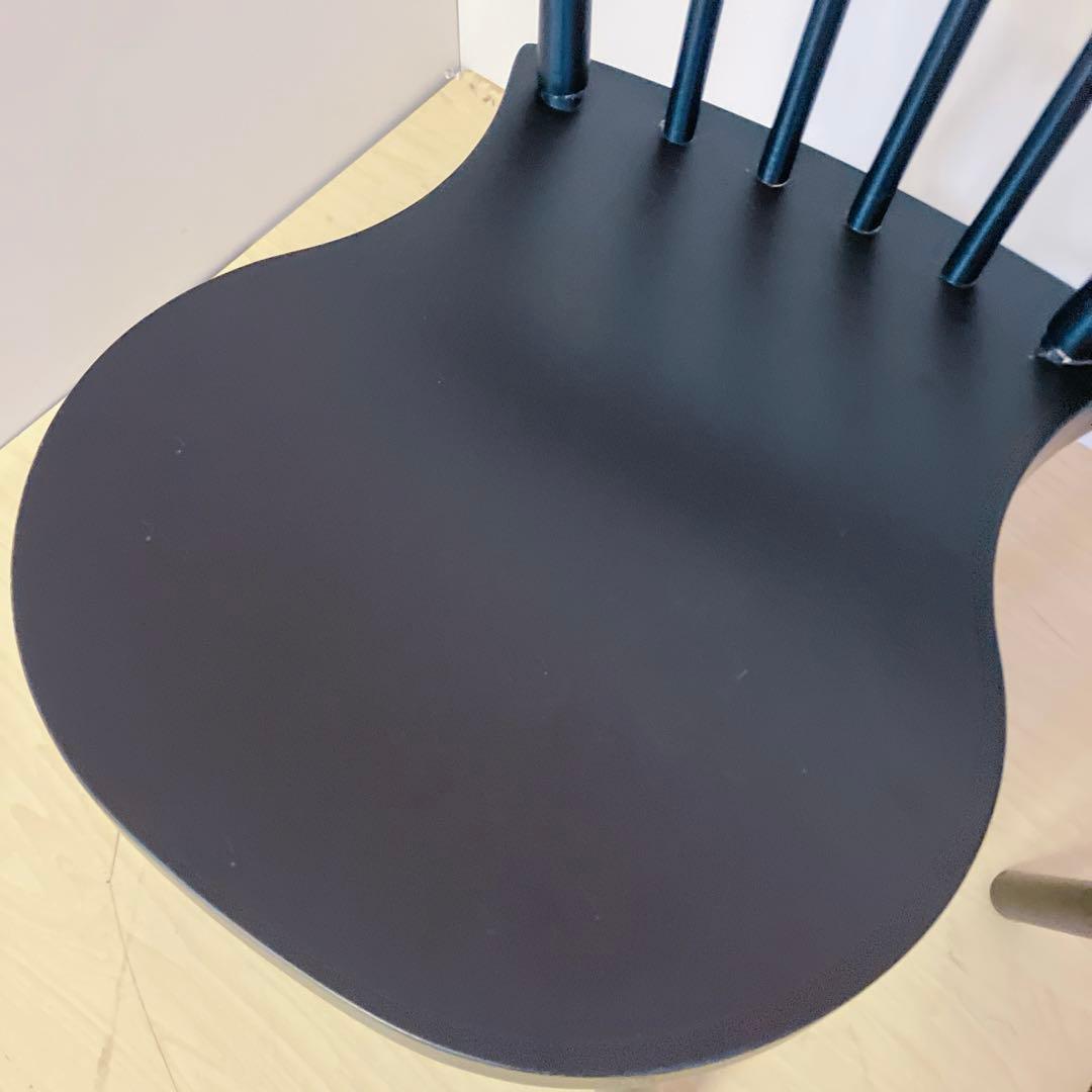 IKEA イケア　木製ダイニングチェア　ノッラリード　ウィンザーチェア　2脚