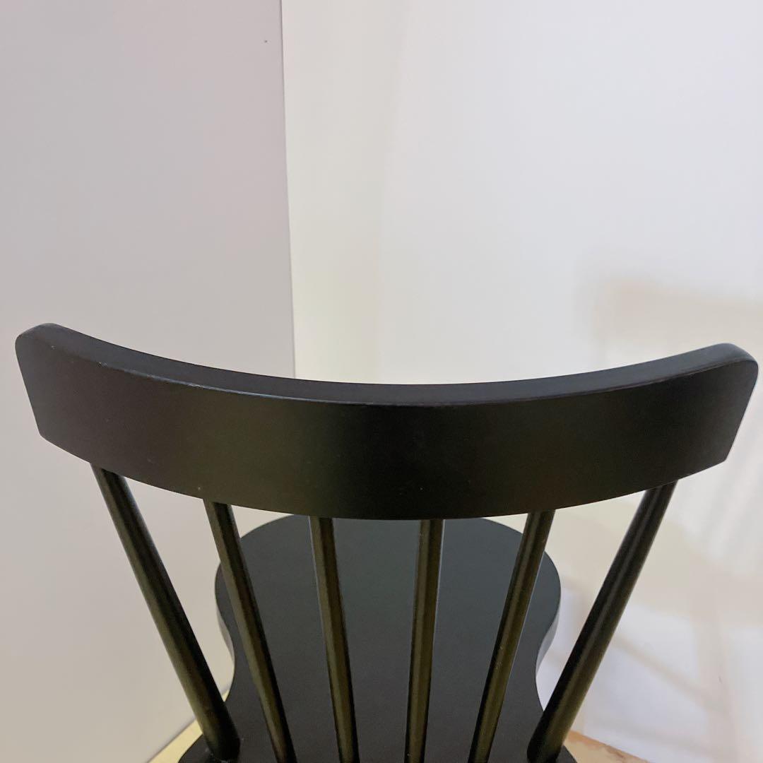 IKEA イケア　木製ダイニングチェア　ノッラリード　ウィンザーチェア　2脚