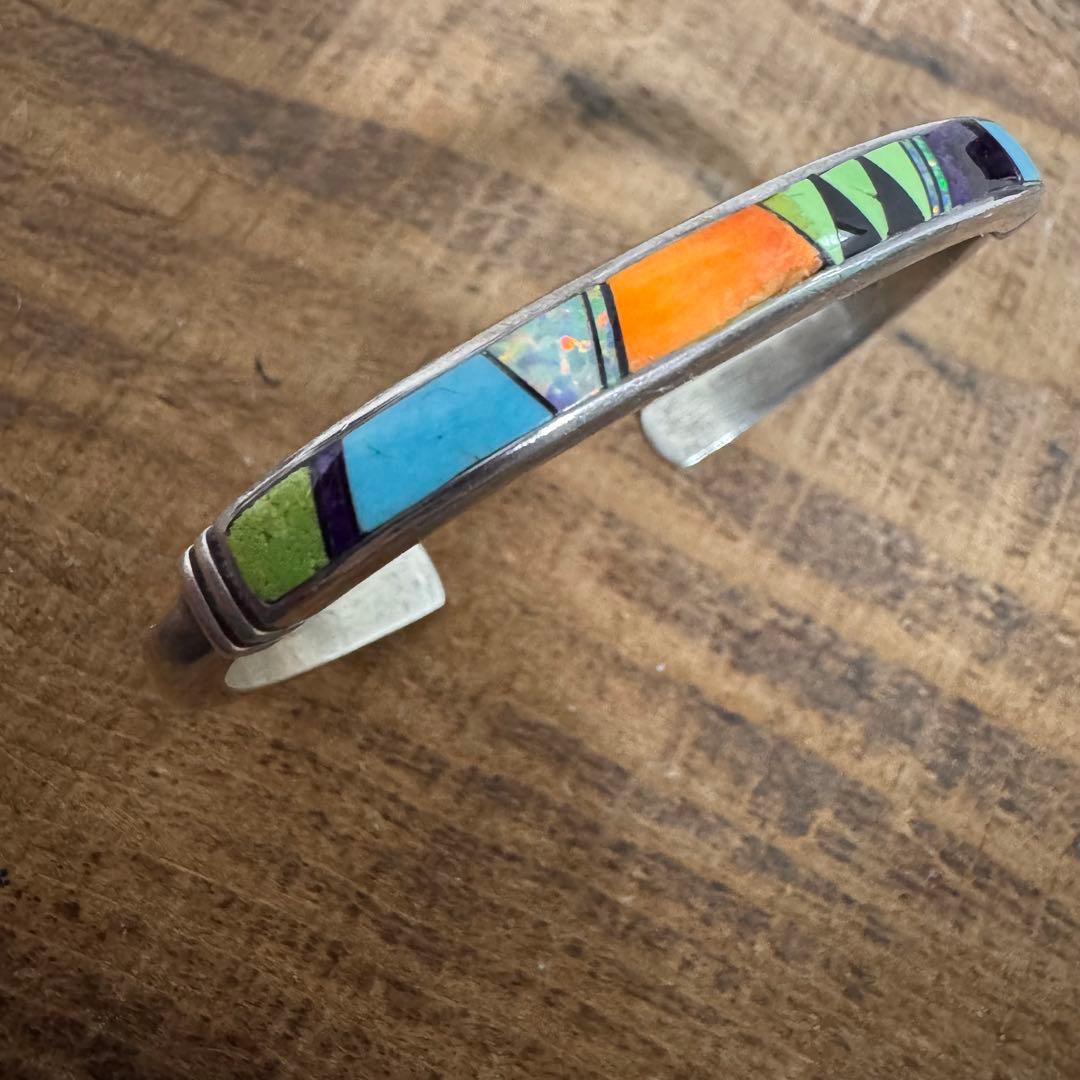 ズニ インレイ バングル