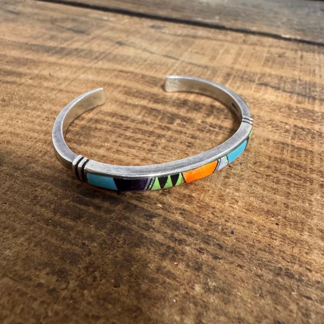 ズニ インレイ バングル